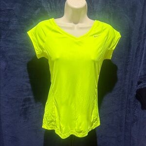 Nike Women's Bright Yellow Short Sleeve Tee